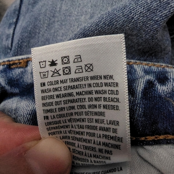 American Eagle AEO Light Wash Hi-Rise Jegging Women's 0 Short Next Level Stretch - Picture 8 of 8